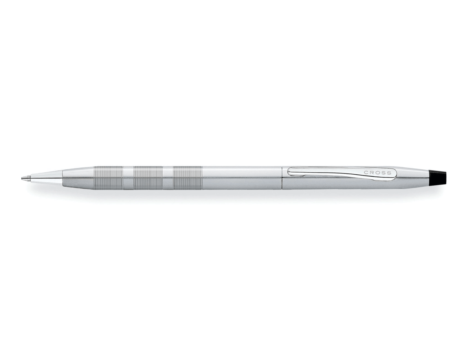 A.T. Cross Silver Satin Chrome  Ballpoint Pen
