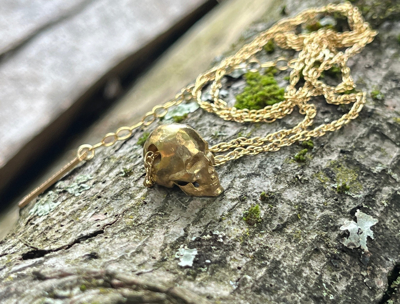 Large Calavera Necklace by Montestruque