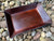 Christian Gift. Leather Valet with Bible Verse.