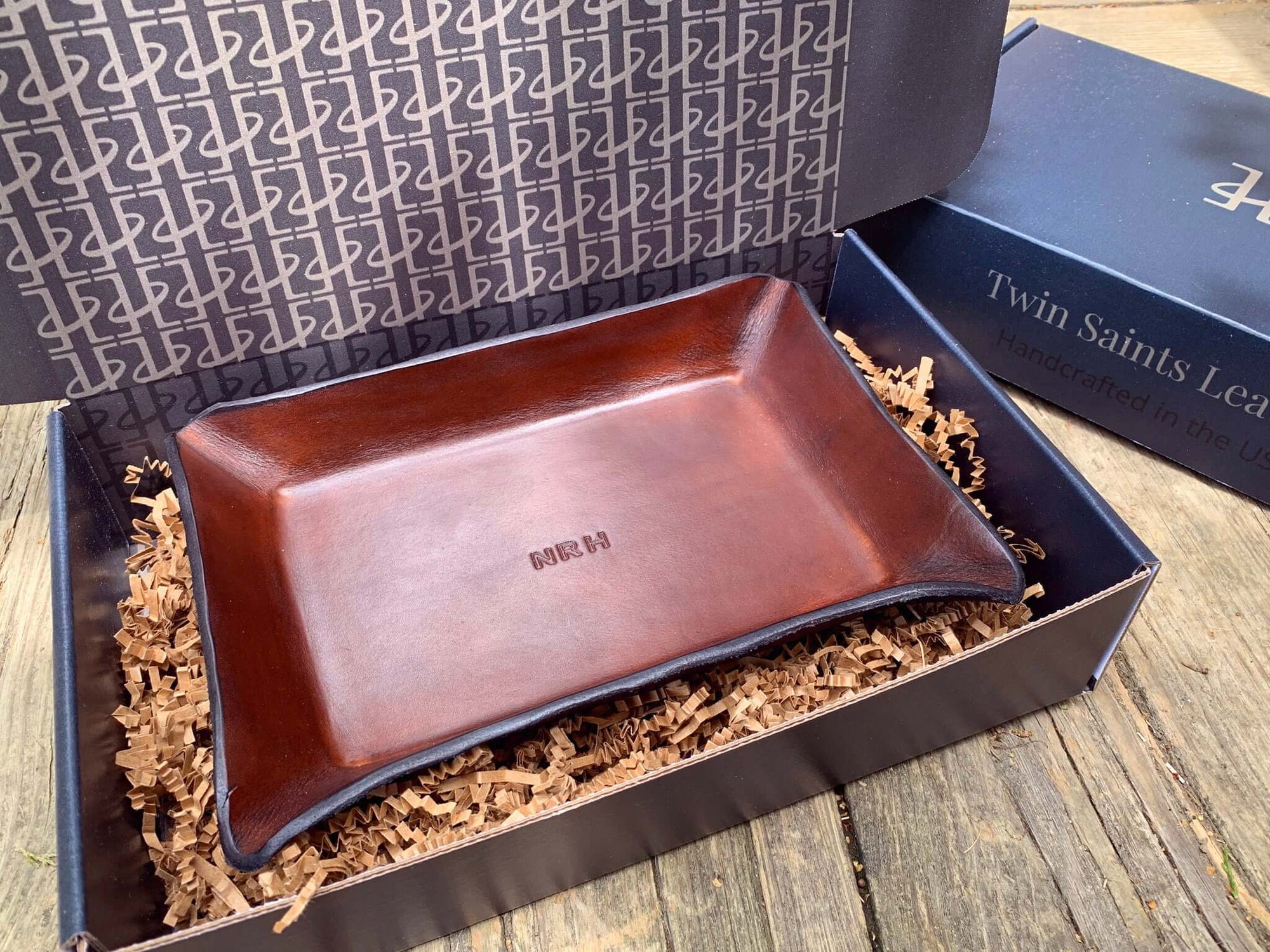 Groomsmens gifts by Twin Saints Leather