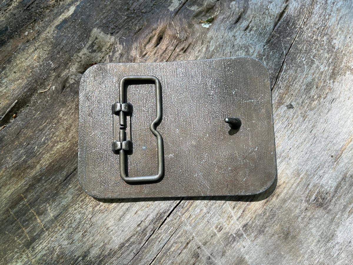 1978 World Series Baseball Belt Buckle. Underside