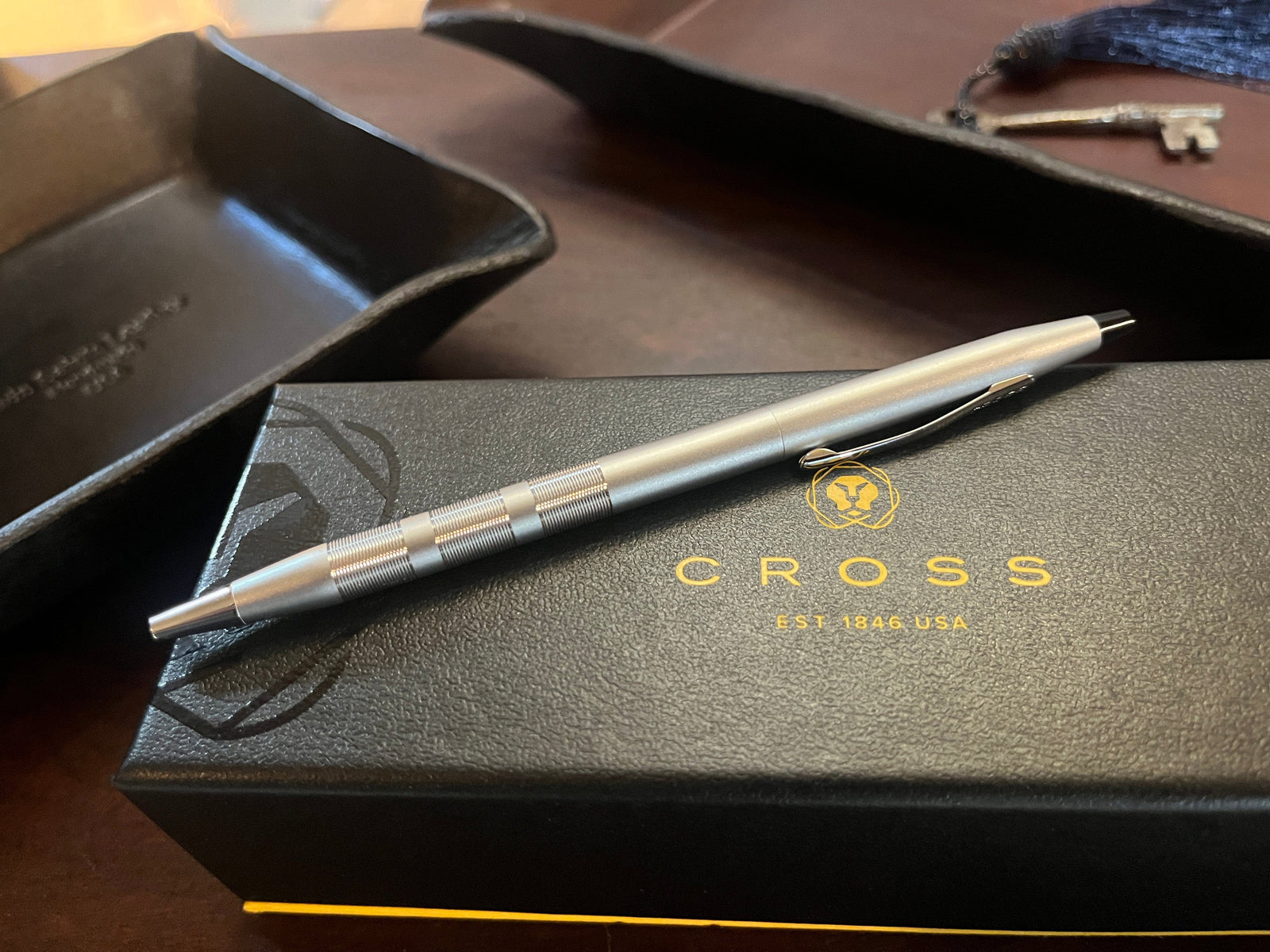 A.T. Cross Satin Chrome Pen