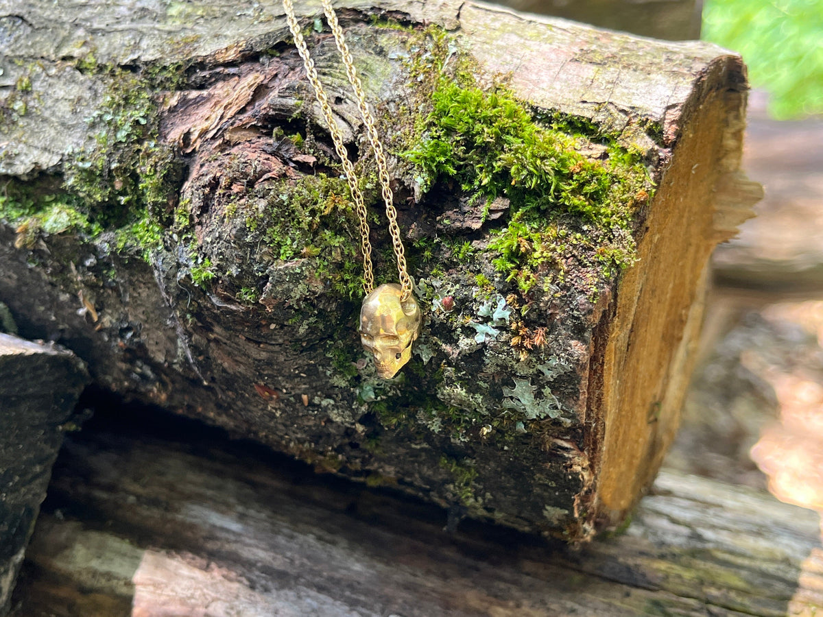 Large Calavera Necklace by Montestruque