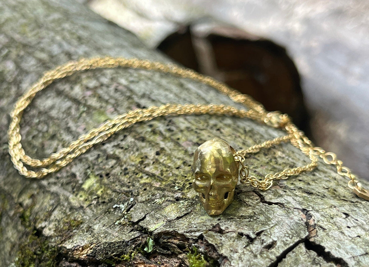 Large Calavera Necklace by Montestruque