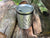 Viski Paragon tumbler shown from top. Platinum color.