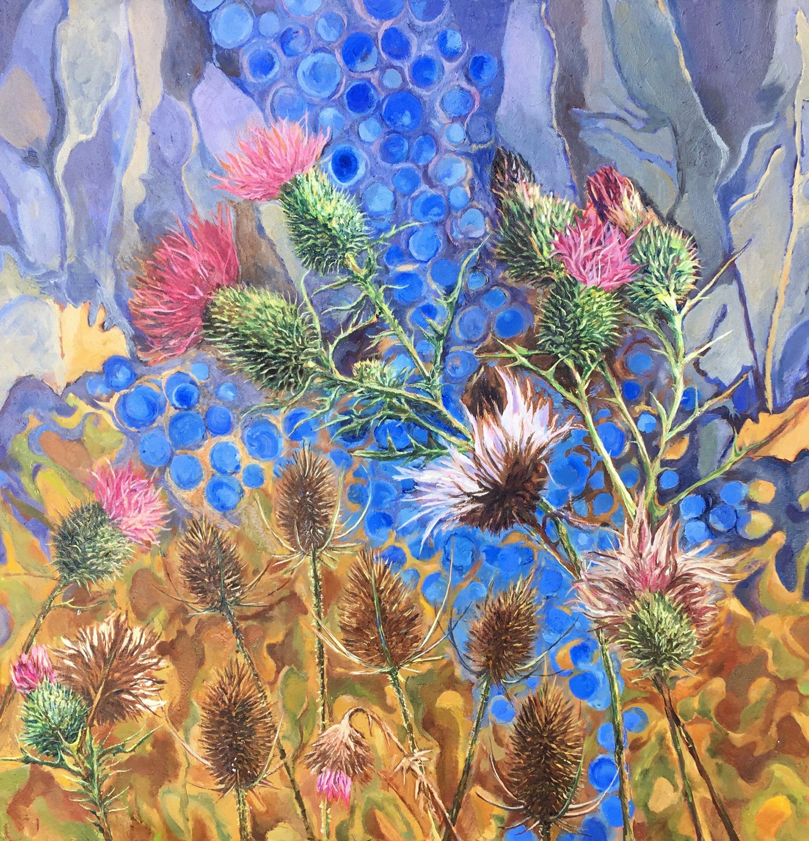 Thistle Painting.  2010. Nicole Horgan